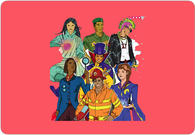 Superheroes - Wooqer